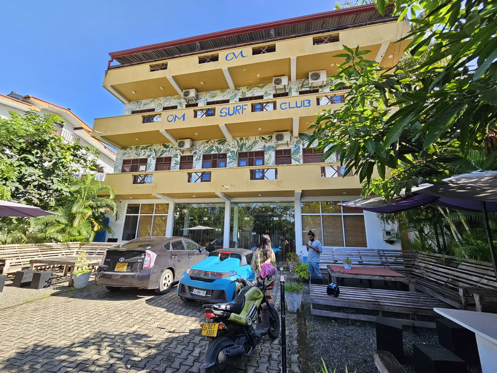 The original Weligama guesthouse before it became Sugar Hostel